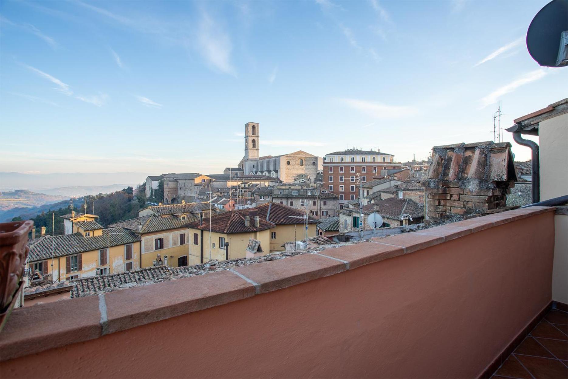 Apartment Panoramic - A Due Passi Dal Centro - Italywego Perugia